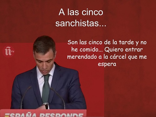 ERAN LAS CINCO EN PUNTO DE LA TARDE…