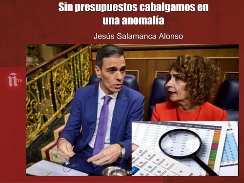 SIN PRESUPUESTOS CABALGAMOS EN UNA ANOMALÍA.