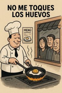 NO ME TOQUES LOS HUEVOS