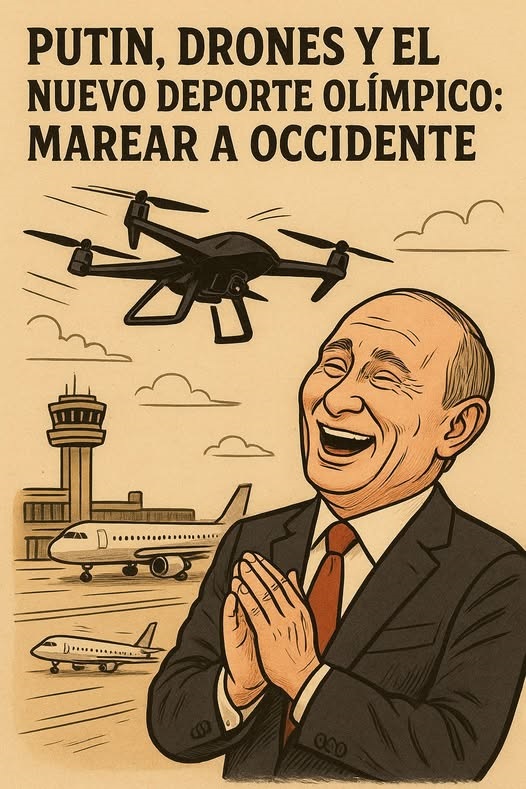 PUTIN, DRONES Y EL NUEVO DEPORTE OLIMPICO, el arte de marear a Occidente