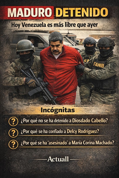 ¿CAERÁ ZAPATERO Y SÁNCHEZ TRAS LA CAÍDA DE MADURO?