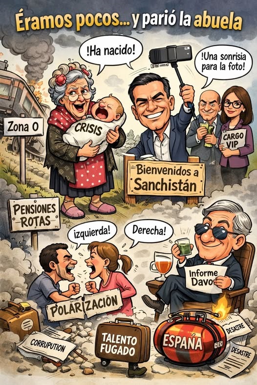 ÉRAMOS POCOS … Y PARIÓ LA ABUELA