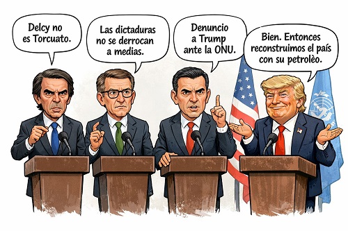 SÁNCHEZ DENUNCIA A TRUMP ANTE EL CONSEJO DE SEGURIDAD DE LA ONU