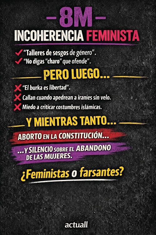 #8M: ¿SE LES OLVIDÓ HABLAR DE LAS MUJERES IRANÍES?