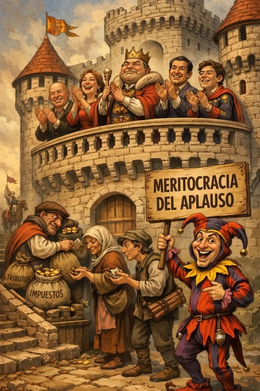 QUIEN BIEN APLAUDE, BUEN CARGO CONSIGUE