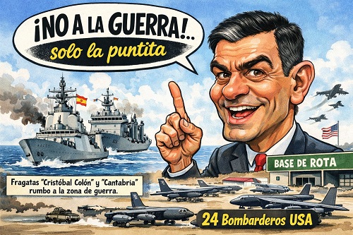 NO A LA GUERRA, SÓLO LA PUNTITA…