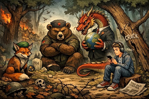 EL BOSQUE, LOS DEPREDADORES… Y LA ETERNA INGENUIDAD HUMANA