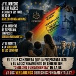 EUROPA CONSIDERA QUE EL ADOCTRINAMIENTO DE GÉNERO ES UN «DERECHO FUNDAMENTAL».