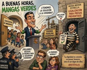 A BUENAS HORAS, MANGAS VERDES