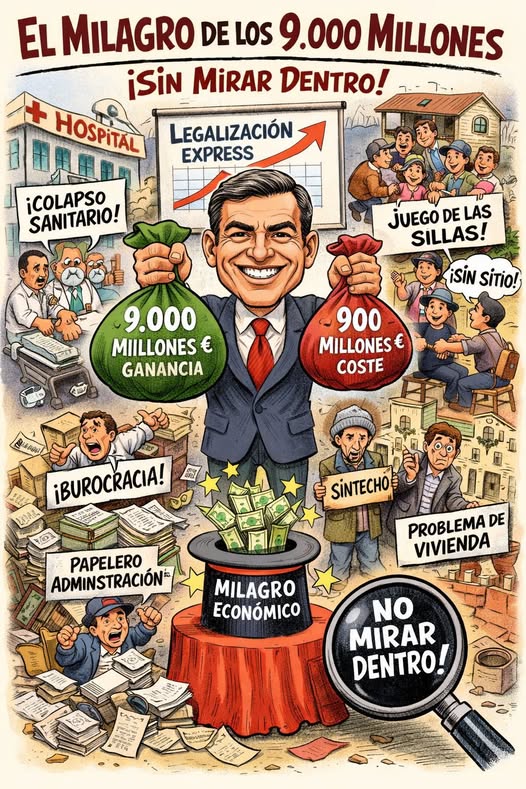 EL MILAGRO DE LOS 9.000 MILLONES (O CÓMO CUADRAR EL CÍRCULO SIN MIRAR DENTRO)