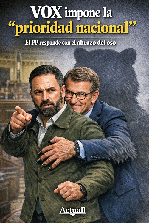 VOX ARRANCA «PRIORIDAD NACIONAL» AL PP.