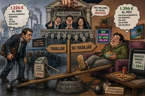 TRABAJAR ES DE ANTIGUOS