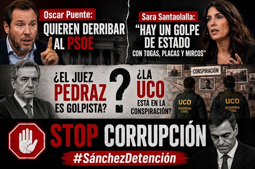 EL GOBIERNO SE VICTIMIZA: «QUIERE DERRIBAR AL PSOE».