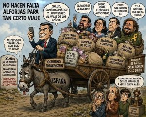 NO HACEN FALTA ALFORJAS PARA TAN CORTO VIAJE