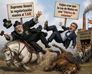 EL PP Y EL SUPREMO SE CAEN DEL CABALLO