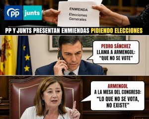 CACICADA ARMENGOL: VETA VOTAR LA CONVOCATORIA DE ELECCIONES.