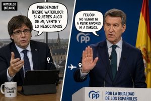 FEIJÓO ROMPE CON EL CHANTAJE DE JUNTS: «NO PIDO FAVORES NI LOS VOY A DAR»