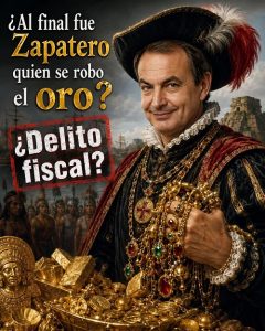 ZAPATERO PODRÍA SER CONDENADO A 6 AÑOS DE CÁRCEL POR DELITO FISCAL.