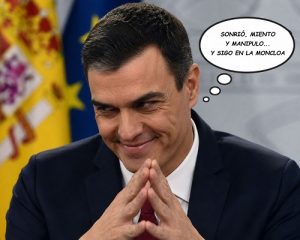 SÁNCHEZ ACUSA A LA OPOSICIÓN DE «ASTUCIA TRAMPOSA» O «MALA INTENCIÓN».