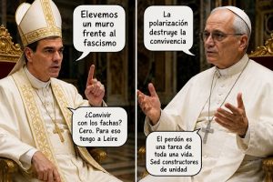 BOLAÑOS INTENTÓ CONVOCAR UNA RUEDA DE PRENSA EL MARTES EN EL VALLE DE LOS CAÍDOS.