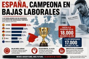 LA PANDEMIA DE LAS BAJAS LABORALES