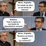 ¿BANDA DE LADRONES? Y EL GOBIERNO SE DA POR ALUDIDO.