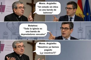 ¿BANDA DE LADRONES? Y EL GOBIERNO SE DA POR ALUDIDO.