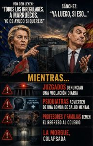 BRUSELAS APOYA EL RETORNO DE TODOS LOS IRREGULARES