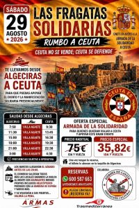 «CEUTA UNIDA, JAMÁS SERÁ VENCIDA».