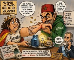 MORDER LA MANO QUE TE DA DE COMER