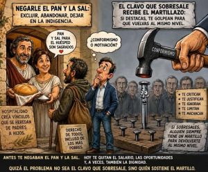 EL PAN, LA SAL Y EL MARTILLAZO
