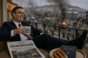 SÁNCHEZ YA HA LOGRADO EL ESTALLIDO SOCIAL EN CEUTA.