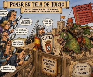 PONER EN TELA DE JUICIO