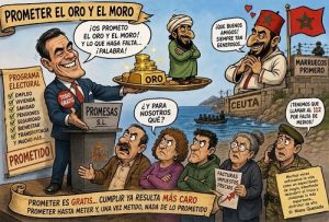 PROMETER EL ORO Y EL MORO