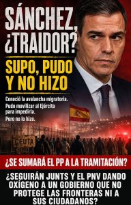 ¿PUEDE PROSPERAR LA DENUNCIA DE TRAICIÓN CONTRA PEDRO SÁNCHEZ?