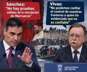 SÁNCHEZ INSISTE: NO HAY PRUEBAS «SOLIDAS» DE LA VICULACIÓN DE MARRUECOS.