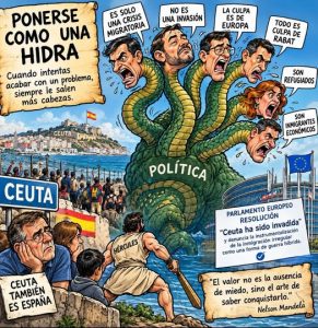 PONERSE COMO UNA HIDRA