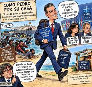COMO PEDRO POR SU CASA