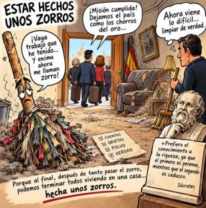 ESTAR HECHOS UNOS ZORROS
