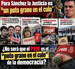 «UN PUTO GRANO EN EL CULO»