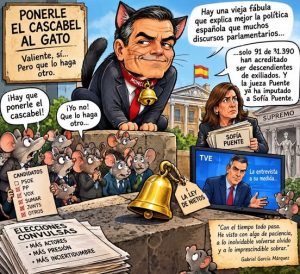 PONERLE EL CASCABEL AL GATO