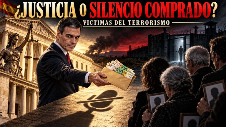 SÁNCHEZ TRATA DE COMPRAR EL SILENCIO DE LAS VÍCTIMAS DE ETA CON EL DINERO DE TODOS.