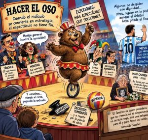 HACER EL OSO