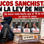 TRUQUITOS SANCHISTAS CON LA LEY DE NIETOS