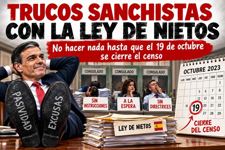TRUQUITOS SANCHISTAS CON LA LEY DE NIETOS